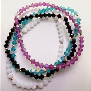 CRYSTAL BEAD BRACELETS
